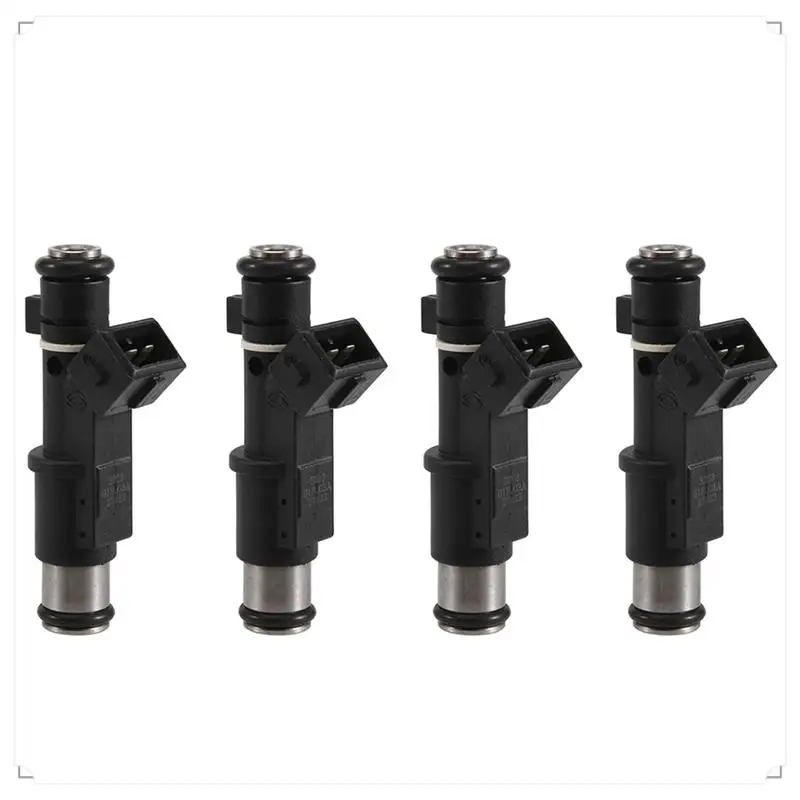 4PCS New Fuel Injector For 206 307 406 407 607 806 807 Expert Citroen 2 ...