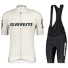 Men's Bike Clothing SRAM Man Cycling Pants Gel Clothes Cycle Jersey Spring Summer Uniforms Tricuta Mtb Bicycle Mens Jacket Set 1