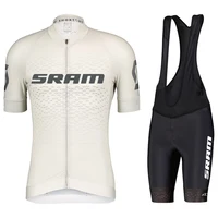 Men's Bike Clothing SRAM Man Cycling Pants Gel Clothes Cycle Jersey Spring Summer Uniforms Tricuta Mtb Bicycle Mens Jacket Set 1