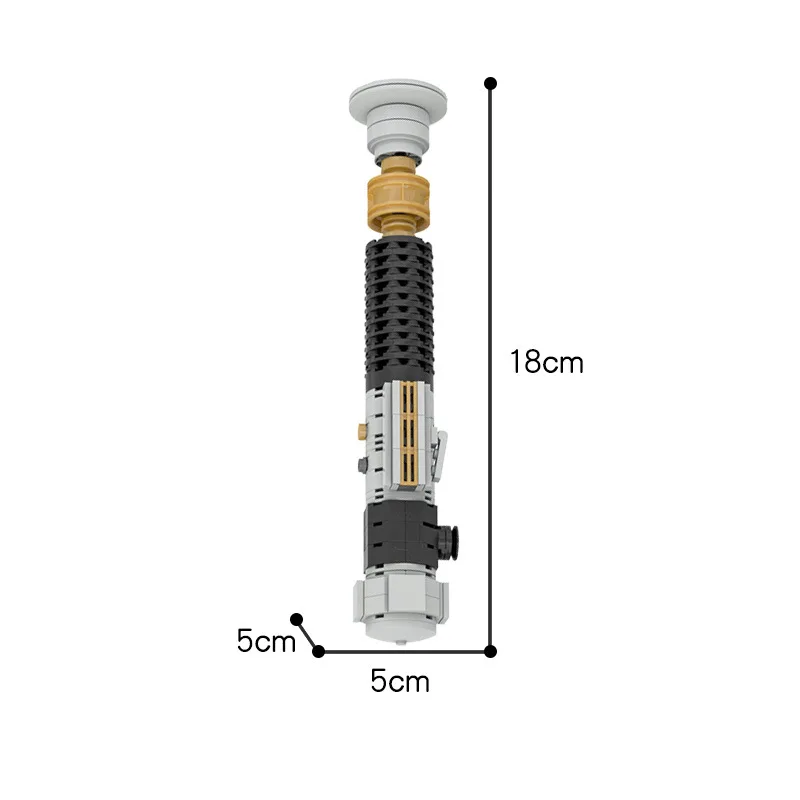 GSBAN 우주 전쟁 Lasersword 피규어 무기 Lightsaber Hilt 세트 MOC 모델 빌딩 블록 어린이를위한 장난감 선물 벽돌 조립