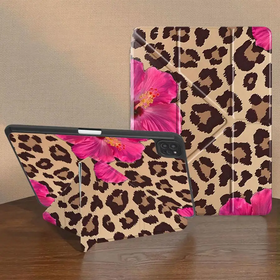 Leopard Print Floral Holder Cover