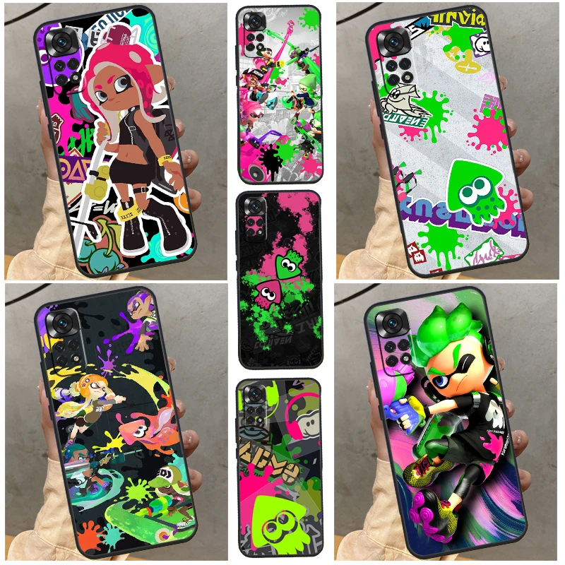 Splatoon 2 Caso Per Caso Xiaomi Redmi Nota 11 12 8 9 10 Pro 8T 9S 10S 11S Redmi 9A 9C 10 10A 10C Copertura