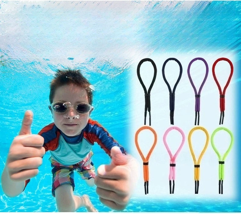 Schwimmende Sport Brille Strap Halter Anti Slip Gläser Schnur Seil Einstellbare Outdoor Wasser Brillen Frauen Kette Retainer – Detail 3