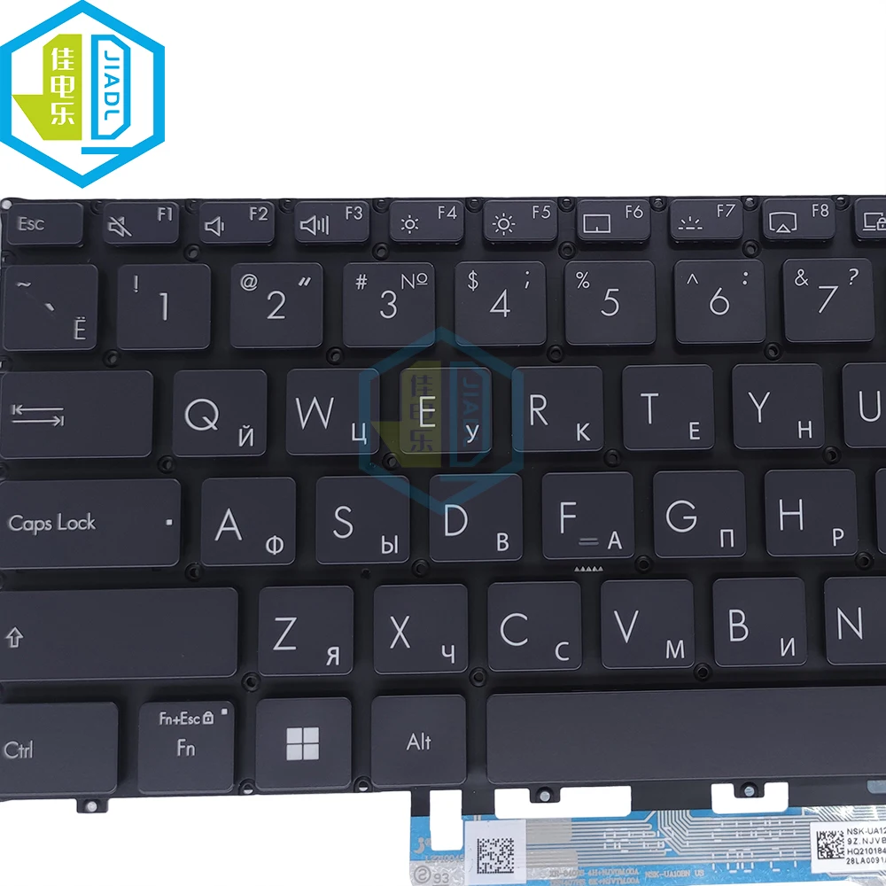 Teclado Retroiluminado Coreano e Russo para Asus B5302 B5302 B5302f B5302fba B5302c B5302cba ru kr Teclados de Retroiluminação - Imagem 6
