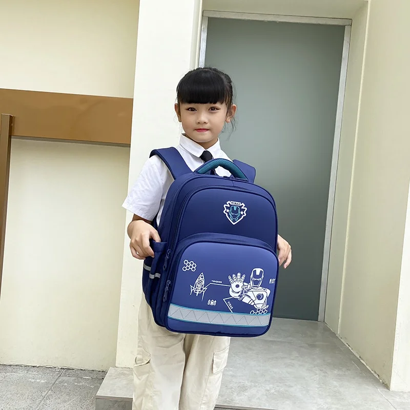 Girls Boys Cute Meteor Star Large Capacity Backpacks New Grade 1-6 Children Primary School Students Fashion Schoolbags All-match