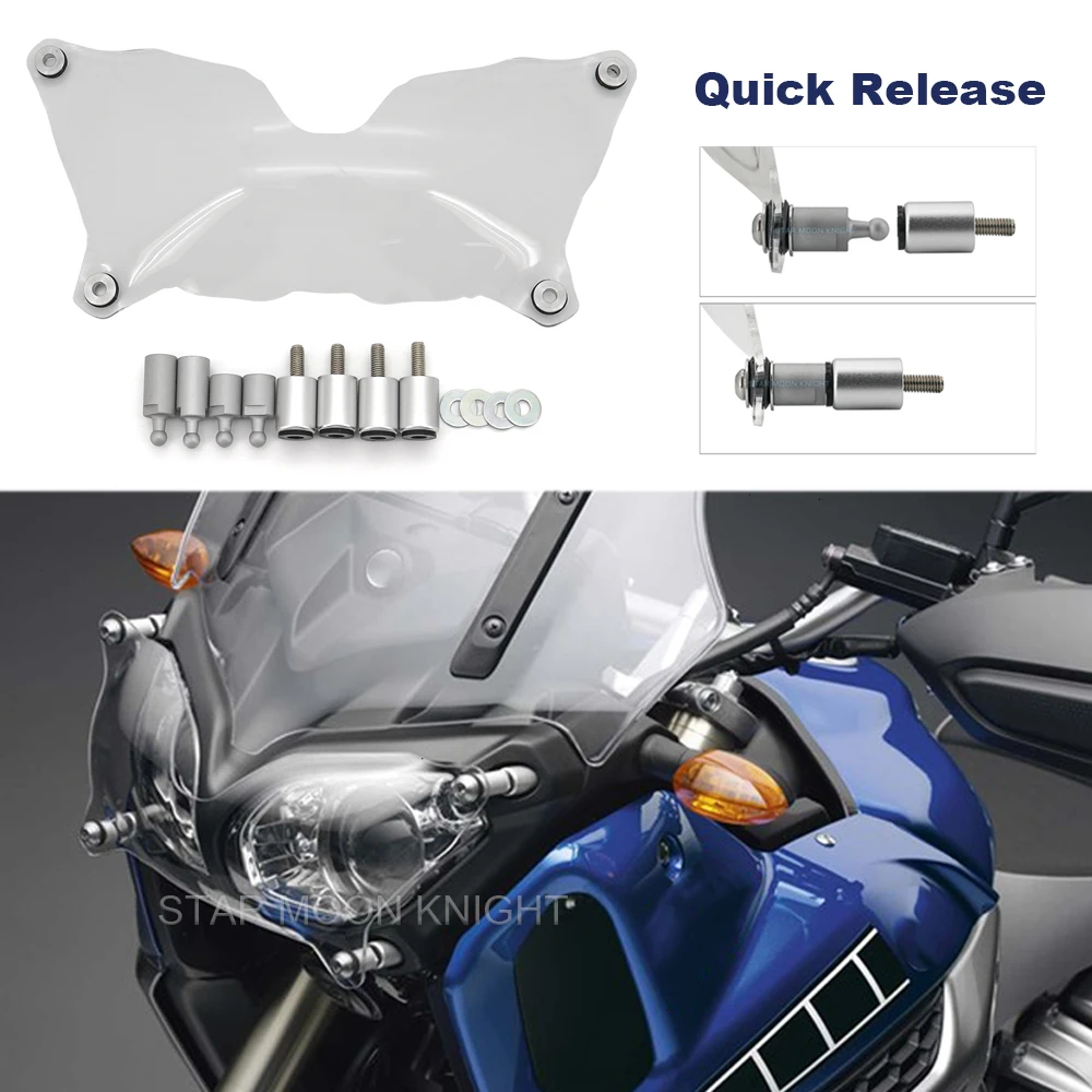 Быстросъемный протектор фары для YAMAHA XT 1200 Z 2010-2021 XT1200Z XTZ 1200 супер тенер защитный чехол для передней фары
