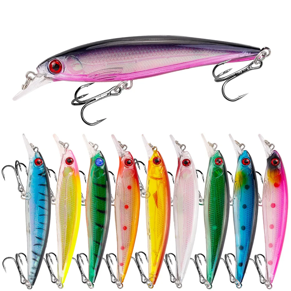 Thekuai1pc110cm135gMinnowLuresforBassFishingCrankbaitPesca