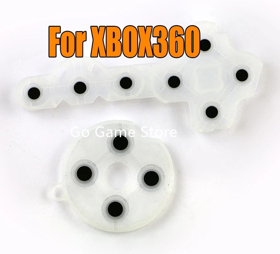 Per Xbox 360 Parti Di Ricambio Maniglia Adesiva Morbida Gioco Pad In Gomma Controller Pad Di Contatto Conduttivo