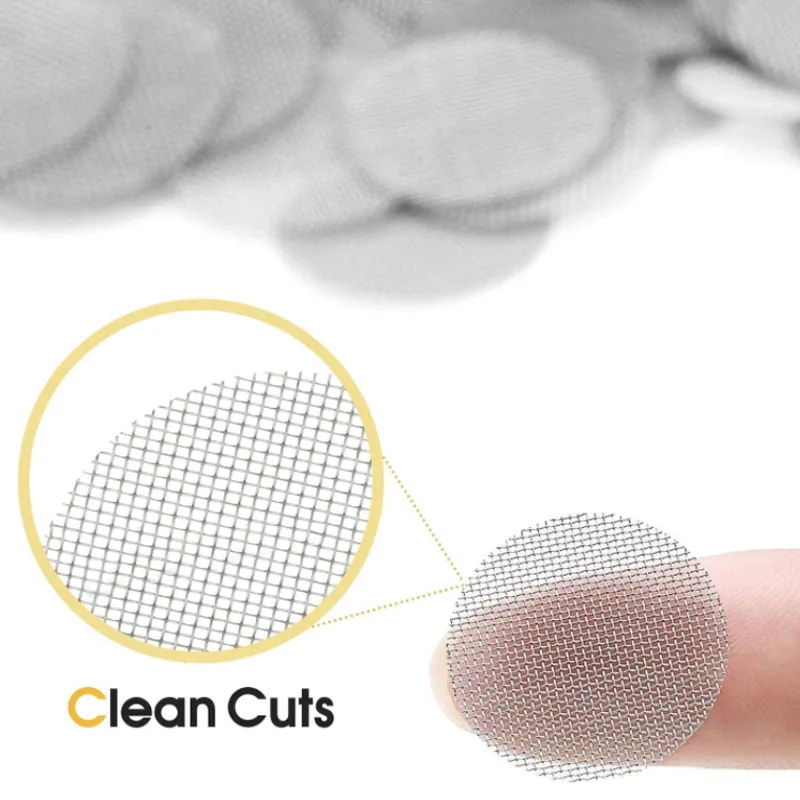 Pipe Screens and Filters 100pcs 12.7mm-25mm Stainless Steel and Brass