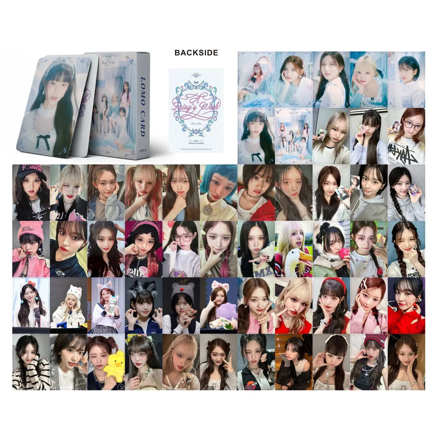 Рисунок 2 - почтовые открытки Kpop IVE 2024