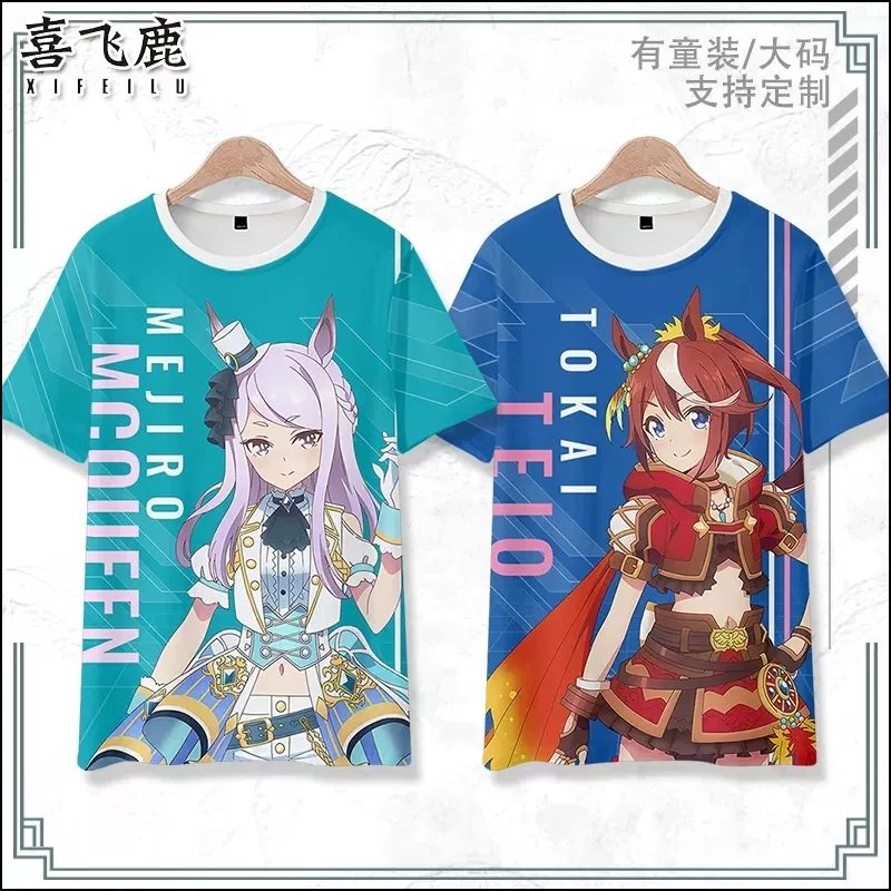 Anime Bocchi The Rock! Tokai Teio T-Shirt Manica Corta Costume Cosplay Moda Casual T-Shirt Larghe