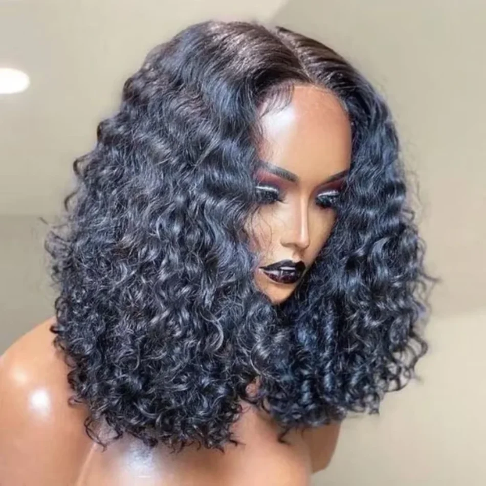 UNice Hair Bye Bye Knots Wig Water Wave Wear Go Wig Short Bob 7x5 Lace Glueless Human Hair Wig for Women Virgin Brazilian Hair