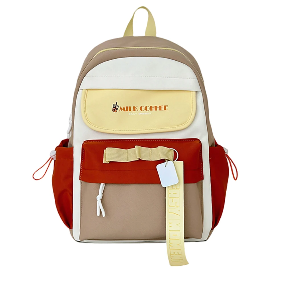 Fashion Nylon Backpack Japanese-style  Backpack for Teens Multi-functional Schoolbag Casual School Bag with Large Capacity