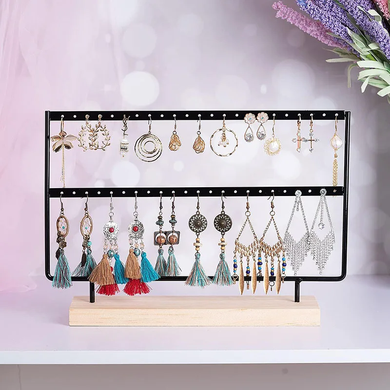 Earring Display Stand,Earrings Holder Organizer and Earring Tree 100  Holes,5 Tier Jewelry Organizer rack of Storing for Girls - AliExpress