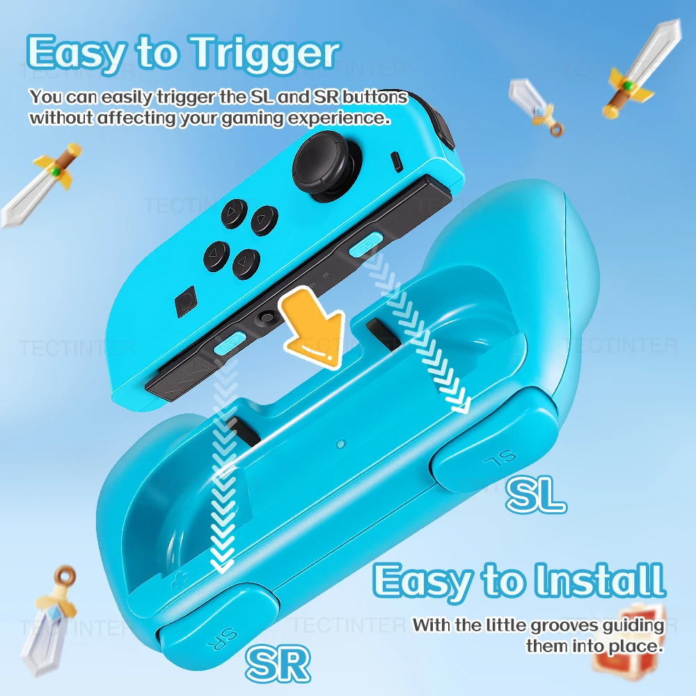 Joystick Hand Grip Case for Nintendo Switch
