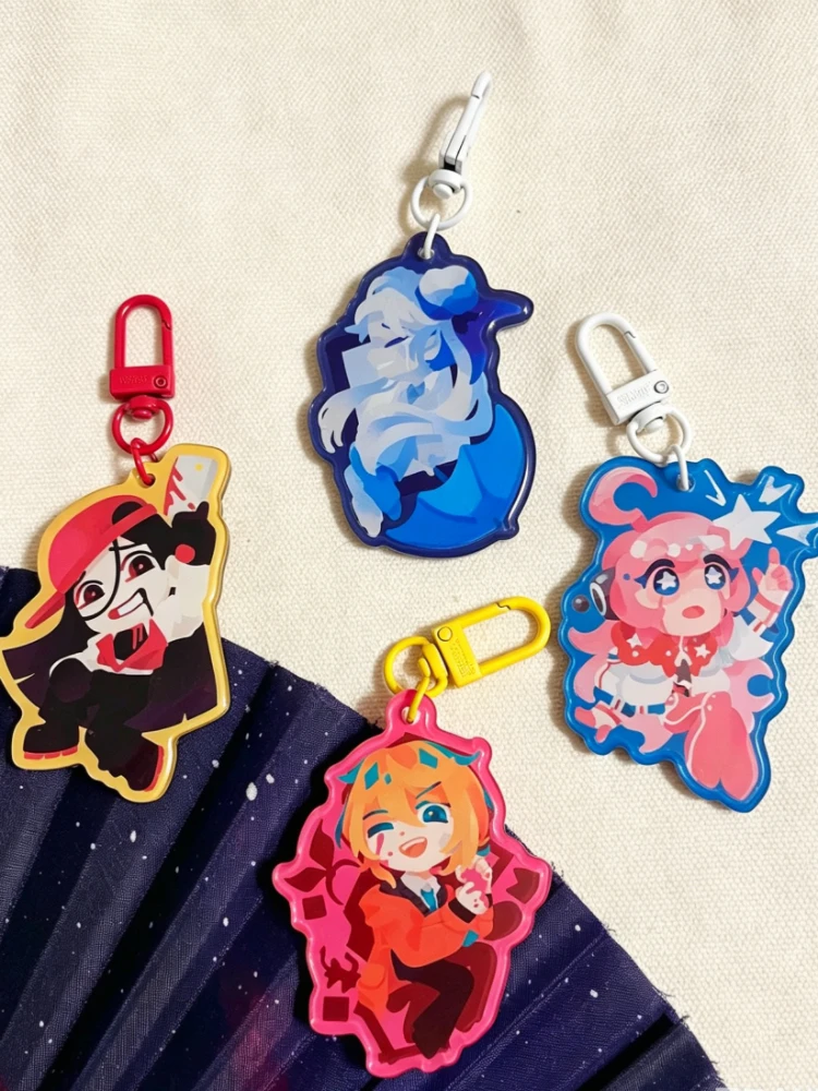 Vocaloid Inspired Double-Sided Acrylic Keychains
