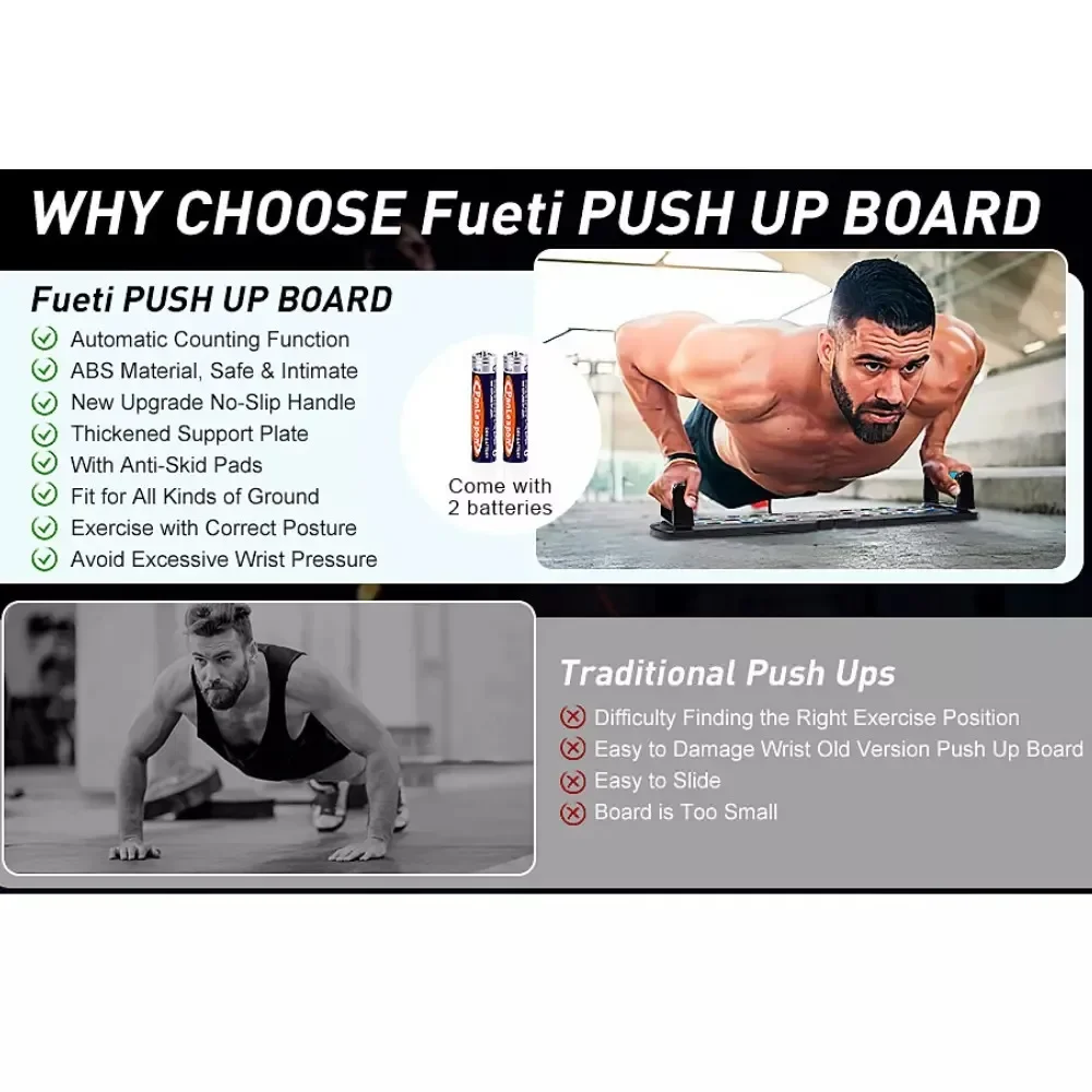 Push Up Board Functional Training Equipment Bodybuilding Home Fitness Equipment Gym Push Up Bars Exercise MuscleBuilding Tools