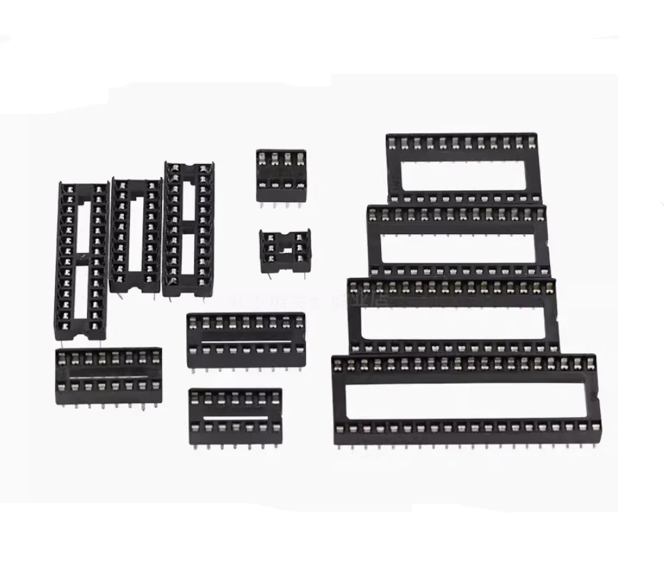 10 шт., 8 контактов, 8 контактов, 8 контактов, 14 контактов, 16 контактов, 18 контактов, 20 контактов, 24 контакта, 28 контактов, 32 контактов, 40 контактов, круглые 8 контактов, 2,54 мм