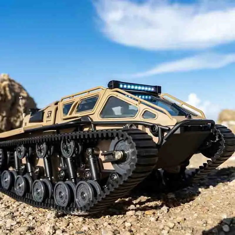 JJRC C8812 LED ライトフルスケールタンク JJRC C8812 LED Light Full Scale Tracked Tank Simulation