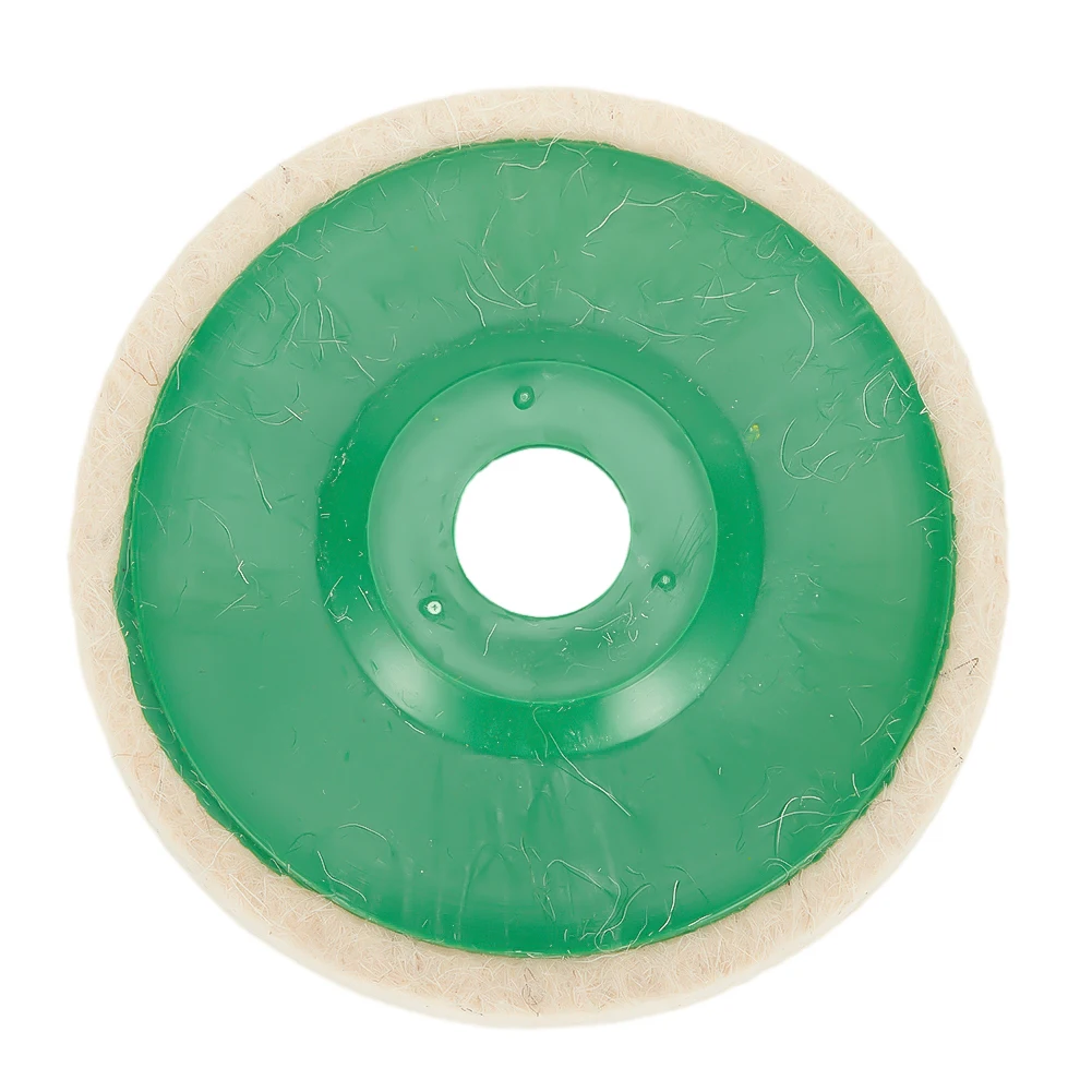 

5in 125mm Wool Polishing Wheel Buffing Pad Angle Grinder Wheel Felt Polishing Pad Disc For Metal Marble Glass Ceramics Polishing