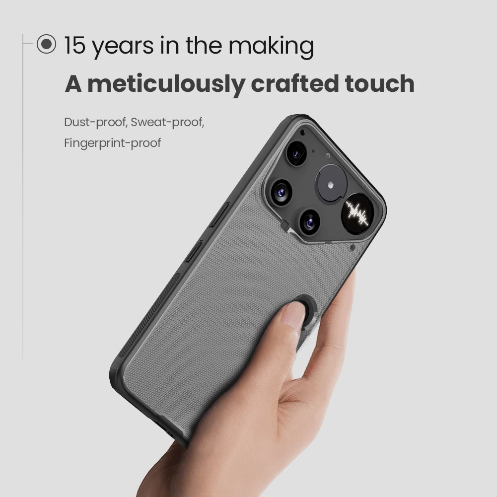 Nillkin Super Frosted Pro Protective Case - Soft TPU & Hard PC Back Cover