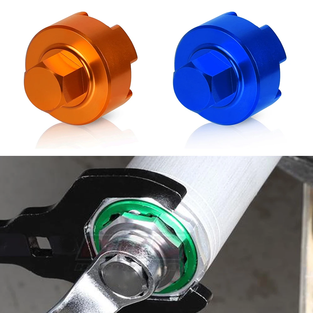 Front Fork Compression Valve Removal Tool For Sx Sxf Xc Xcf 125 200 250 300 350 400 450 2017 2018 Suspension Cap Puller Tools