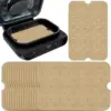 200 Pcs Air Fryer Parchment Paper Liners for Ninja Foodi XL Smart FG551 6-In-1 Indoor Grill for Ninja Foodi Accessories 5