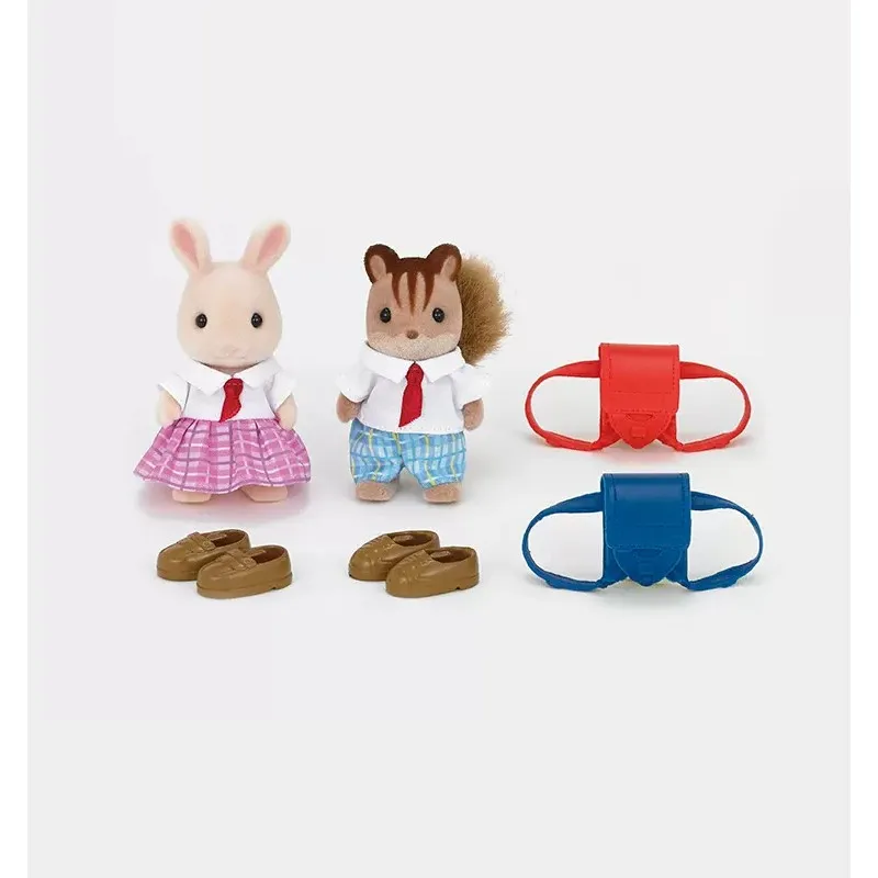 Sylvanian Families Dollhouse Furry Figures School Friends Set Animal Toys Dolls Girl Gift New in Box 5170