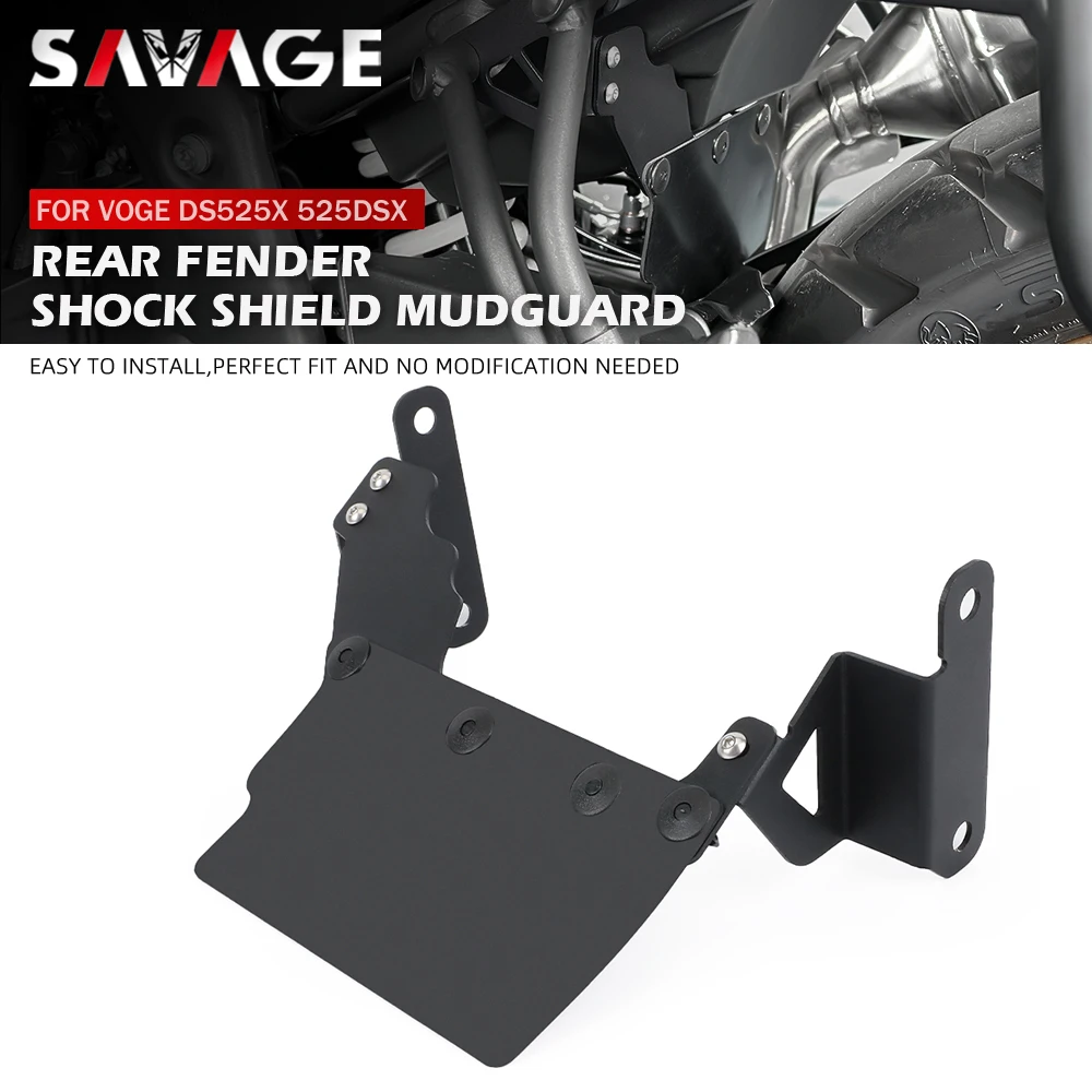 Per Voge Ds525X 525Dsx Parafango Posteriore Splash Parafango Ammortizzatore Scudo Protezione Antiurto Valico 525 Dsx 2023 2024