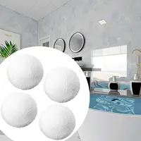 4x Pool Scumballs Oil Cleaner for Cleaning Hot Tubs Bathtubs Bath Center 1