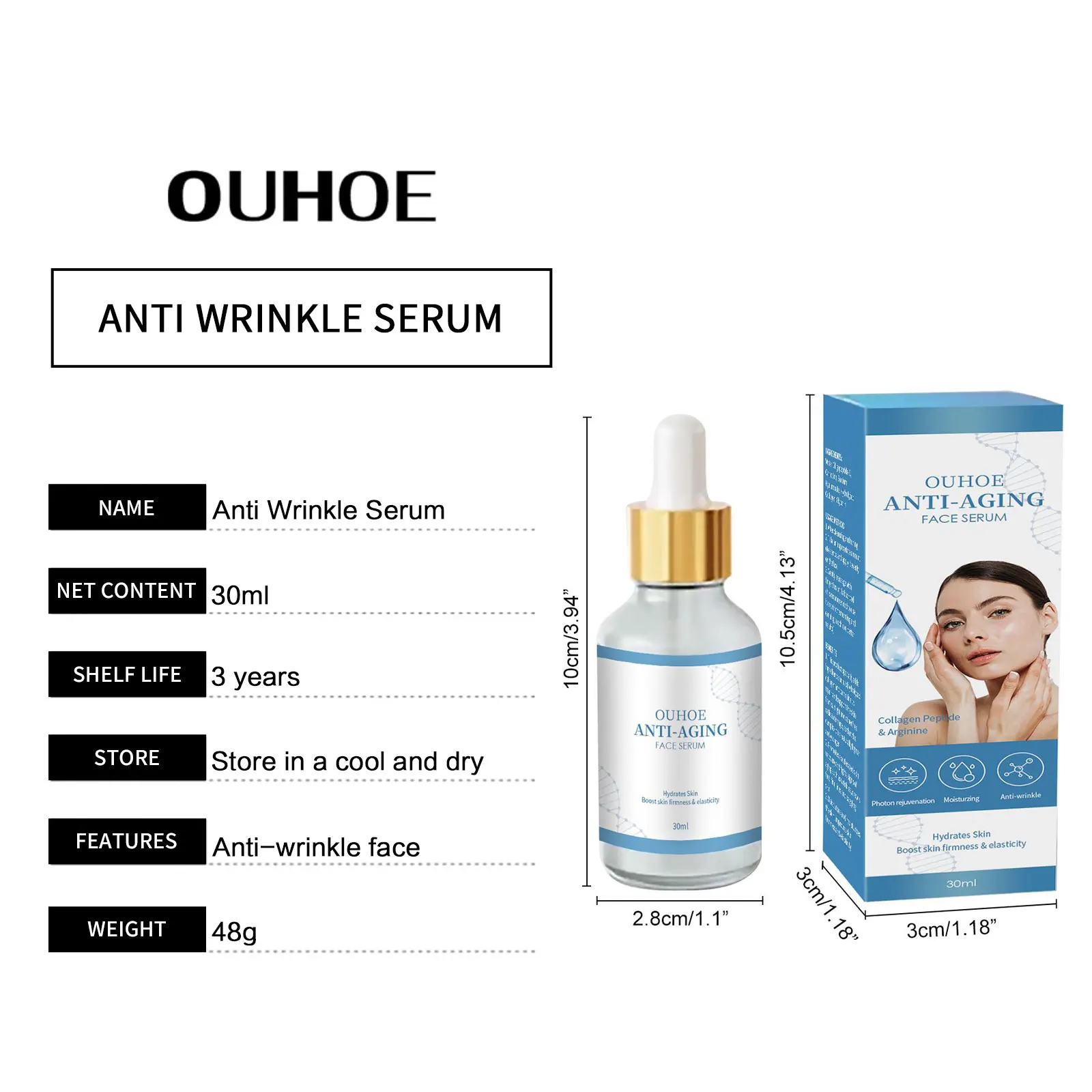 Anti-aging Face Serum With Firming And Brightening Effect_voghion.com