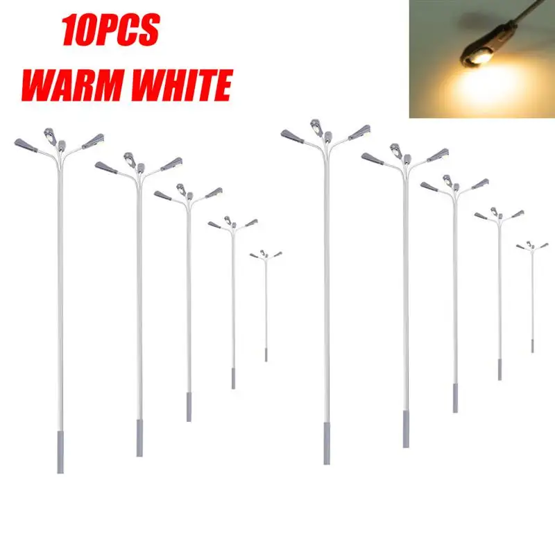 Oranje lampion met 2 witte LED lichten