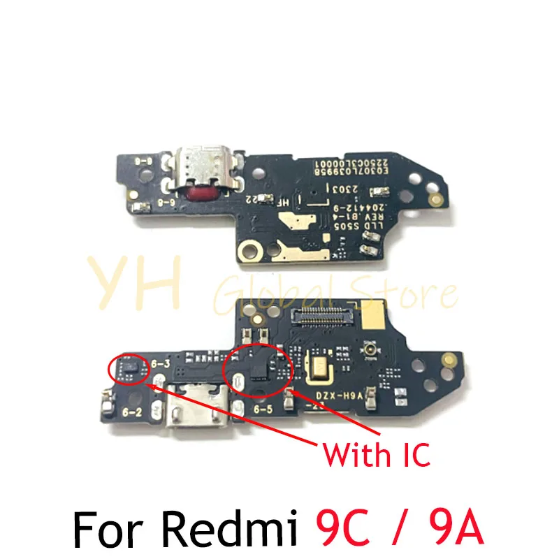 

For Xiaomi Redmi 9 / 9A / 9C / 9T USB Charging Board Dock Port Flex Cable Repair Parts