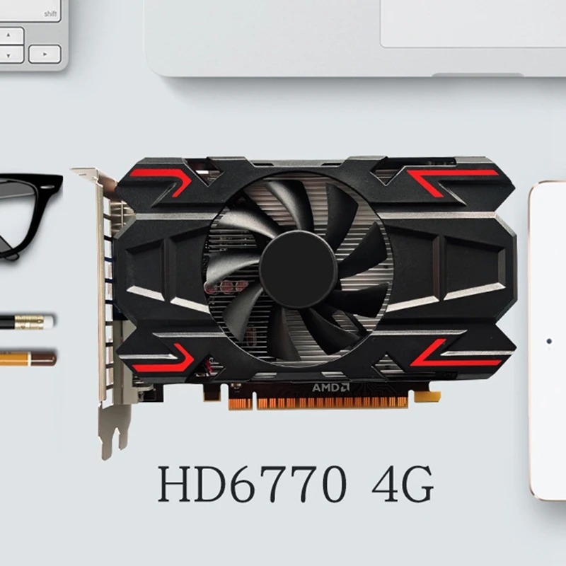 Graphics Card HD6770 4G DDR5 High Definition Desktop Computer Graphics