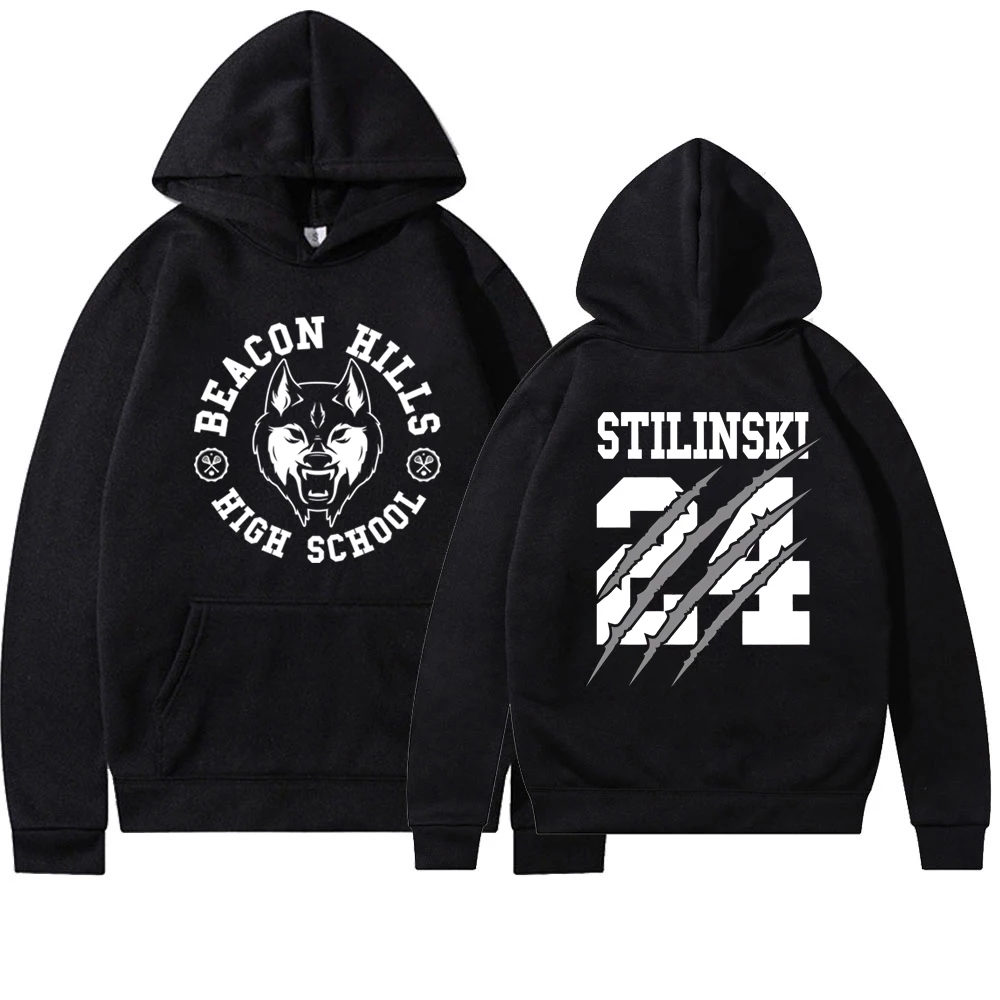 Teen Wolf Stiles Stilinski 24 Hoodie MCCALL 11 Fashion Print Streetwear Men Women Sports Sweatshirts Hoodie Harajuku Clothing
