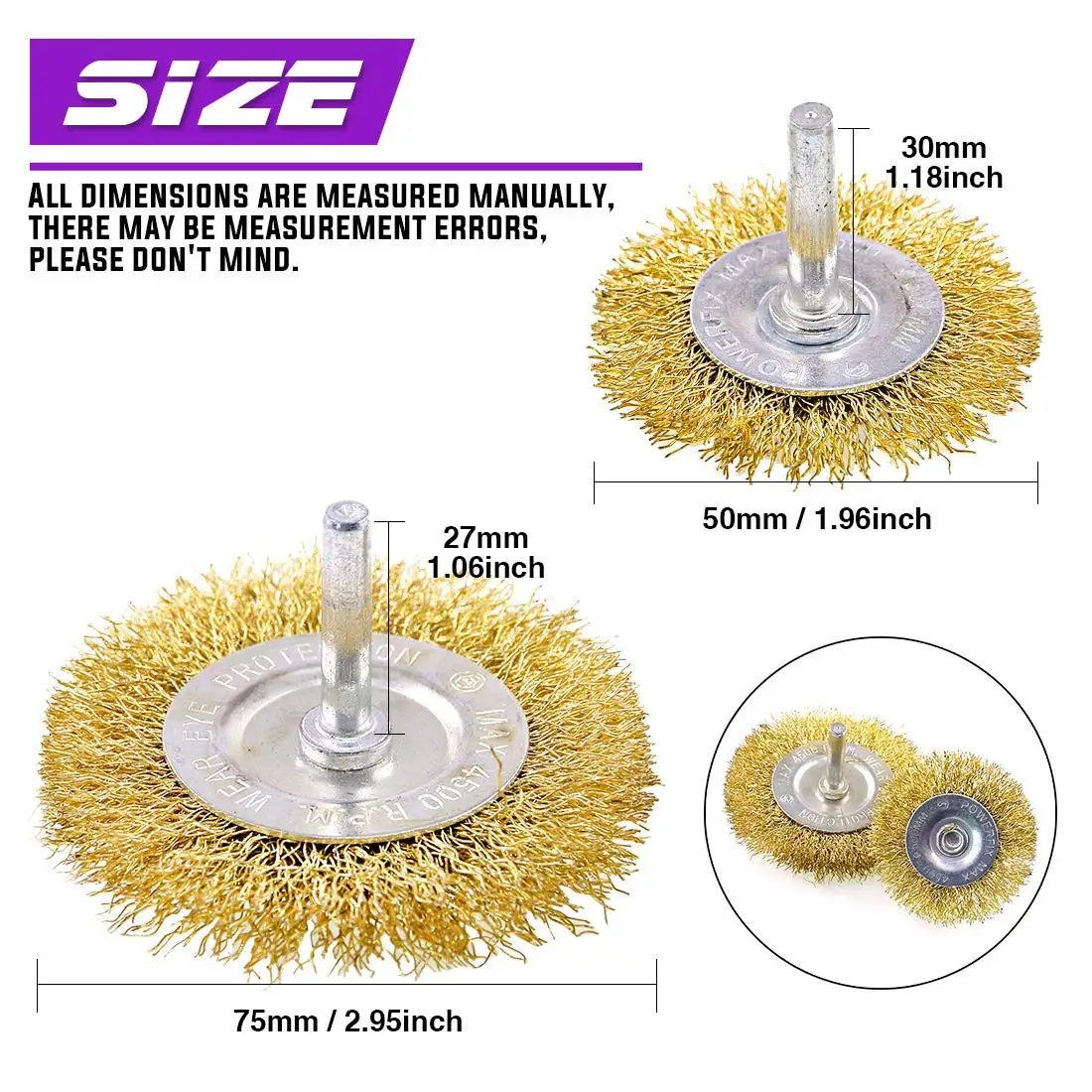 Рисунок 4 - Набор щеток для удаления ржавчины