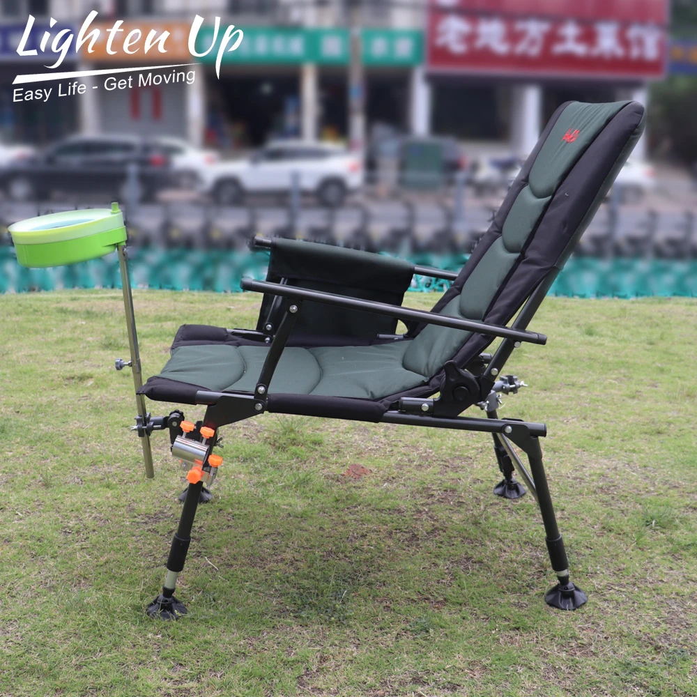 Silla plegable portátil ultraligera para exteriores, de Camping, pesca, Picnic, siesta de grano de madera de viaje, Playa|Tumbonas para exteriores| AliExpress
