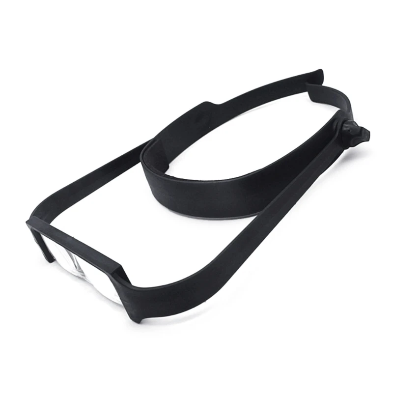 

Head Mount Glass 1.6X 2X 2.5X 3.5X with Interchangeable Lens Headband Magnifier Hands Free for Sewing Crafts