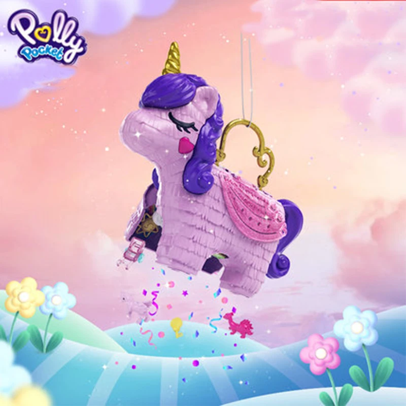 Оригинальный Карманный кукольный домик Polly аксессуары для мебели единорог