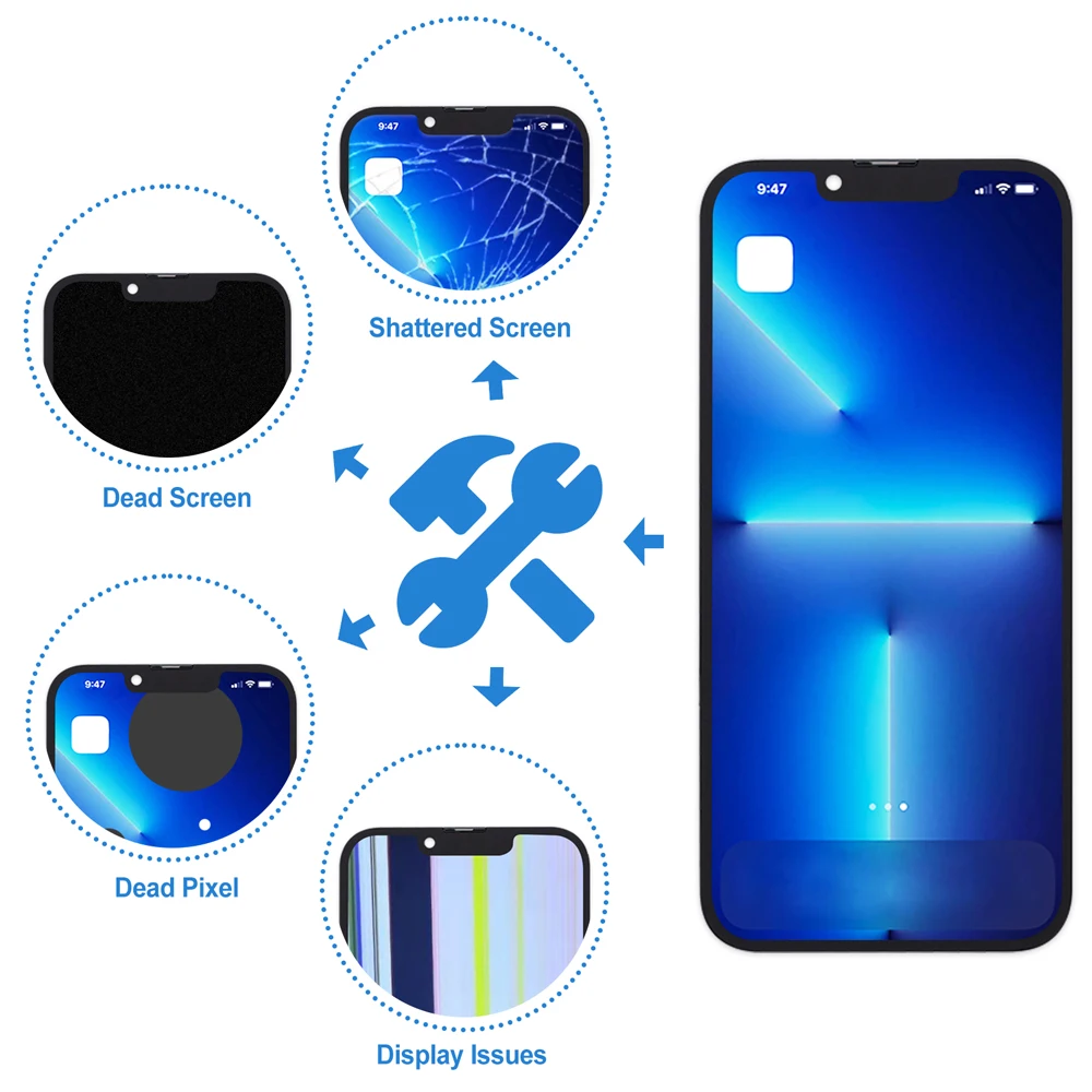 A2633 A2482 A2631 A2634 A2635 Premium New Lcd For IPhone 13