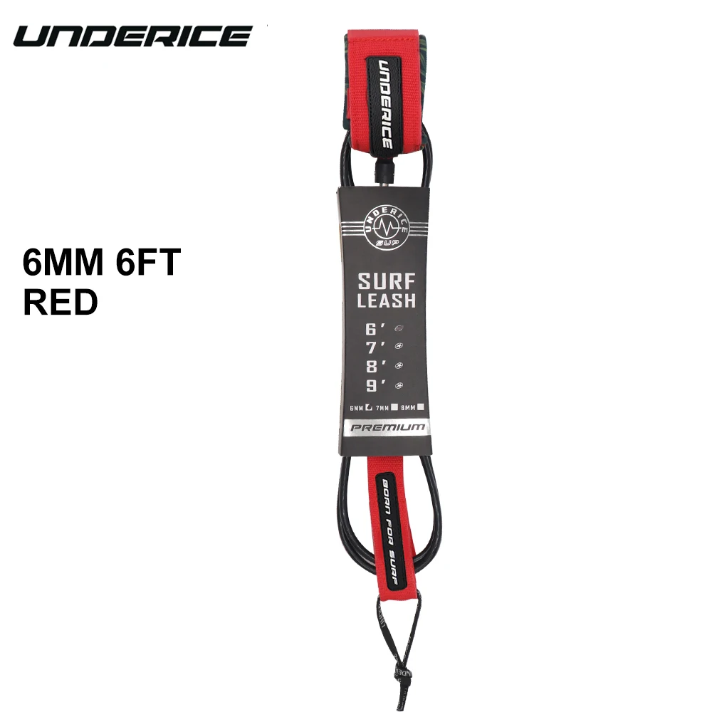 Premium Surfboard Leash: Durable TPU, Stainless Swivels,