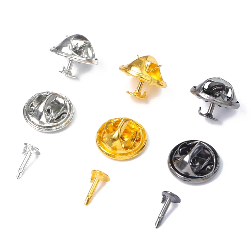 Tie Tacks and Clutch Metal Pin Butterfly Clutch Pin Backs Locking Clasps -  China Metal Pin and Metal Clutch price