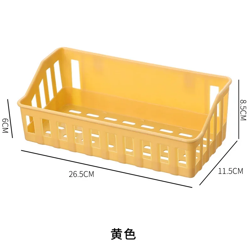 1pcs Japanese-style Plastic Bathroom Shelf Wall-mounted Shower Gel Storage Rack Toilet Free Punch Toiletry Stand 6