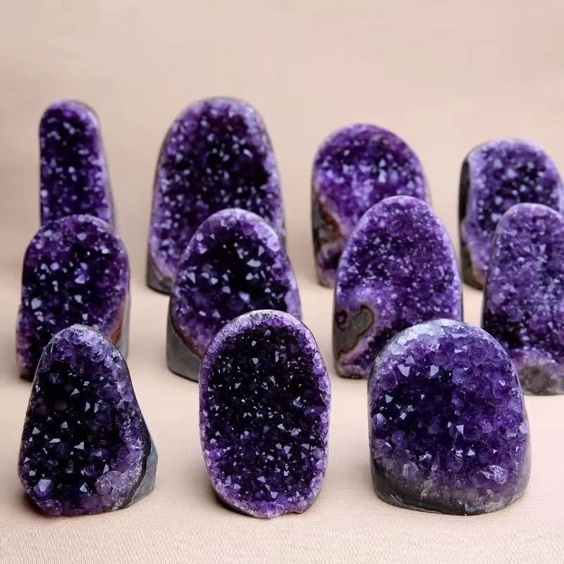 Natural Uruguay Amethyst Cave Purple Deode Ornaments Treasure Basin Demagnetization Radiation Protection 5