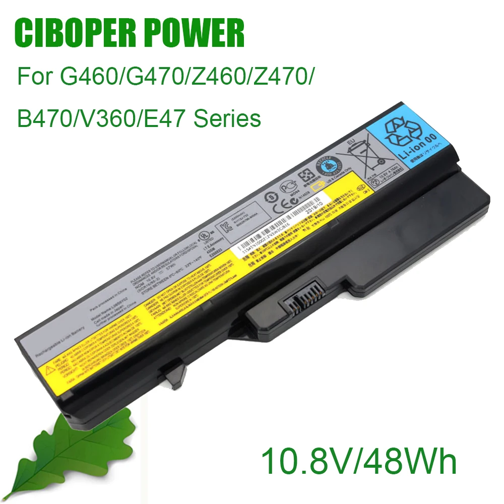 Batteria Originale Cp L09C6Y02 L09L6Y02 L09M6Y02 Ll09S6Y02 Per G460 G465 G470 G475 G560 G565 G570 G575 G770 Z370 Z460 K47A