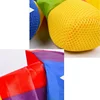 Rainbow Tail Ball Eco-Friendly Fabric Sandbag Meteor Ball Safe Catch Tail Soft Ball Kindergarten School Sensory Training Kid Toy 6