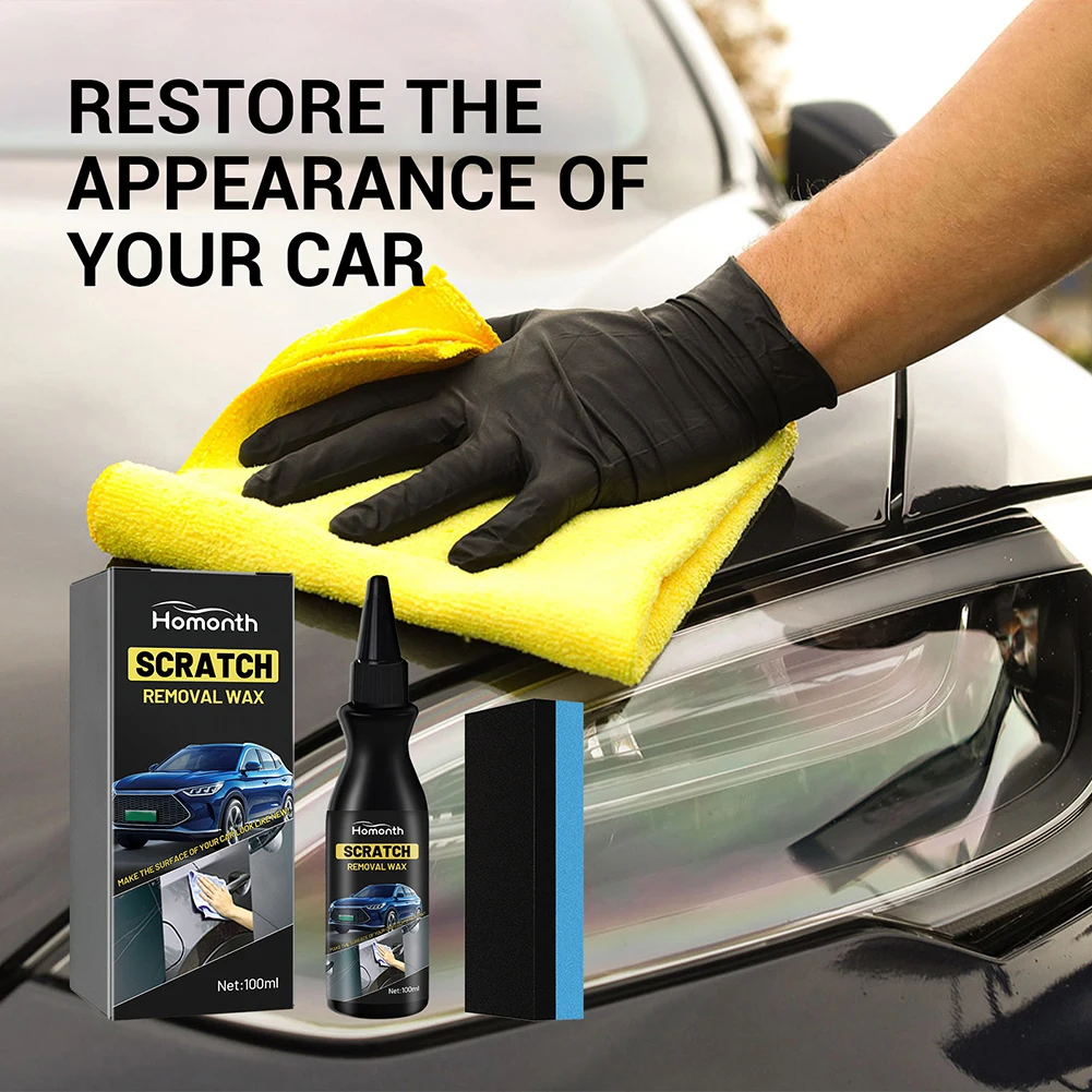 100ml Car Scratch Repair Paste Automotive Polishing Wax Car Paint Scratch Repair Wax for Vehicles Paint Scratches