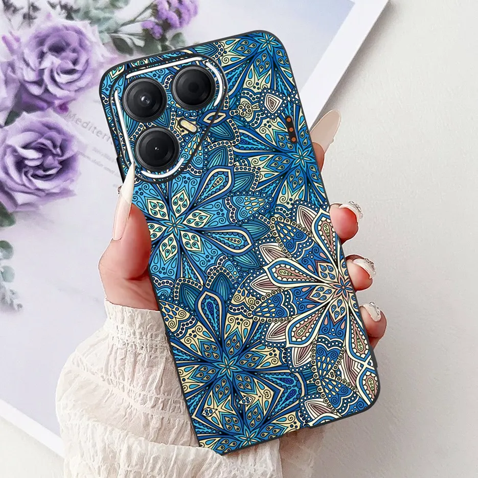Stylish Painted Soft Silicone Phone Case Cover