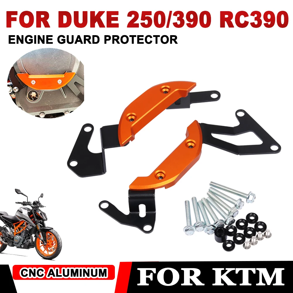 

For KTM DUKE 250 390 Adventure DUKE390 390ADV RC 390 2020 Accessories Engine Guard Protector Cover Stator Case Protection Slider