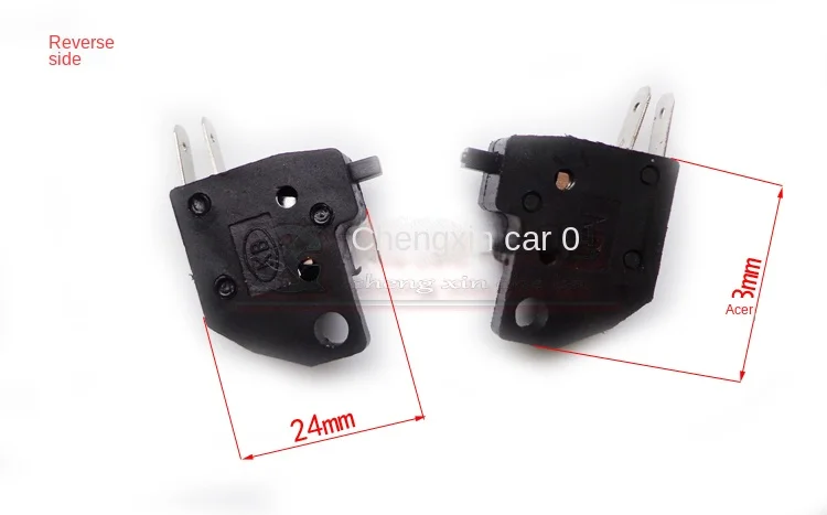 10pcs L+R For Motorcycle electric car modified disc brake light switch taillight switch off around the front and rear brakes